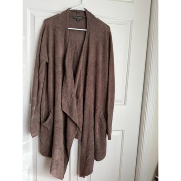 Bearfoot Dreams brown comfy cardigan size large/XL - Picture 1 of 4